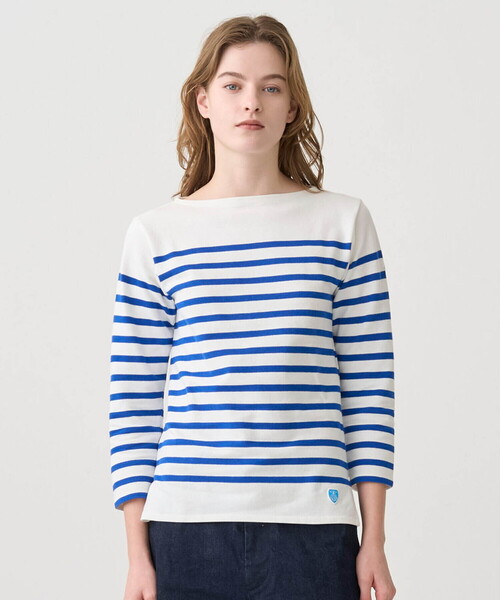 ORCIVAL（オーシバル） tシャツ | ラッセル ボートネック フレンチ