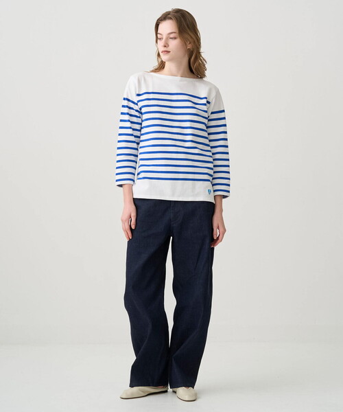 専用です！オーシバル  ラッセル　フレンチセーラーT ORCIVAL オーシバル ラッセルフレンチセーラーTシャツ ビッグサイズ