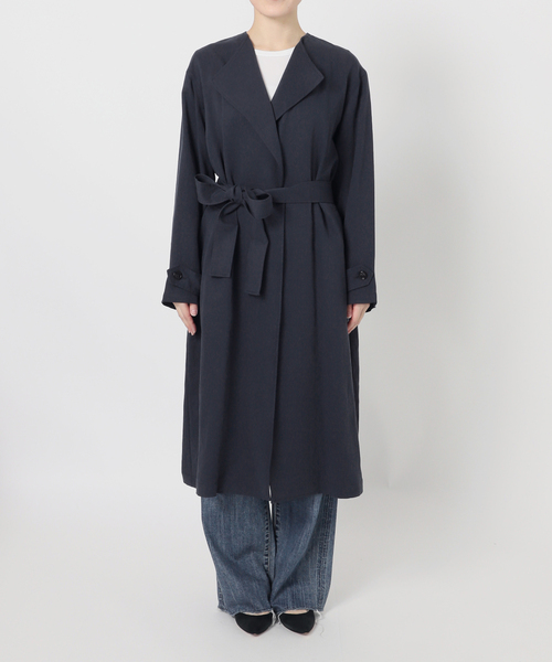 Spick＆Span（スピック アンド スパン） ノーカラーコート コート ノー