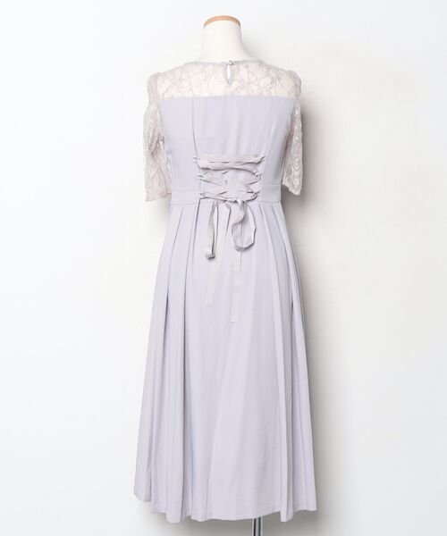 「Fashion Letter」 「haremode」半袖ワンピース S ラベンダー レディース_画像2