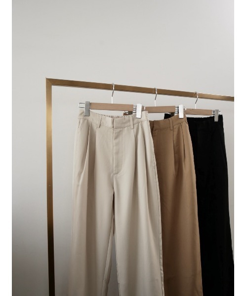 「TRUNC」 スラックス FREE ブラック レディース_画像9