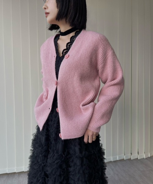 (s様)AMAIL カーディガン AMAIL（アマイル） カーディガン Ribbed Cardigan レディース