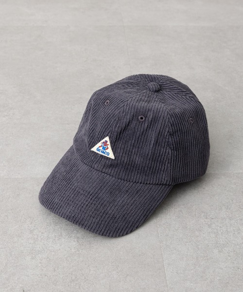 「GEVACO」 キャップ ONE SIZE ネイビー レディース_画像2