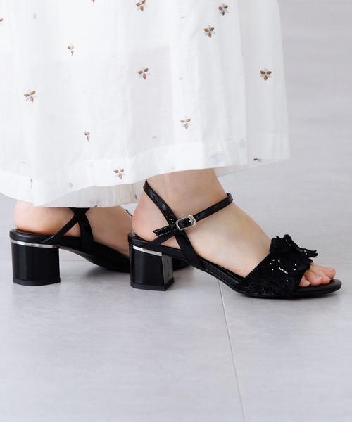 HIMIKO サンダル 夏 「HIMIKO」HANAE MORI×HIMIKOバタフライモチーフ