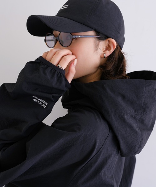 ANME 接触冷感 UVカット撥水加工 ナイロンジップパーカー　グレー　L 楽天市場】ANME アンメ 接触冷感 UVカット(UPF50＋) 撥水加工 ナイロン