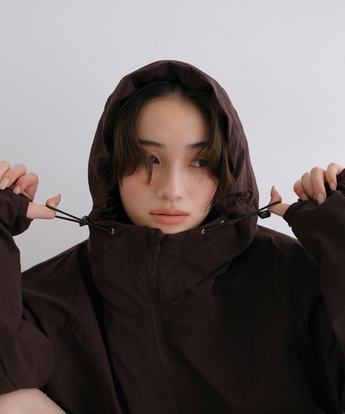 ANME 接触冷感 UVカット撥水加工 ナイロンジップパーカー　グレー　L 楽天市場】ANME アンメ 接触冷感 UVカット(UPF50＋) 撥水加工 ナイロン