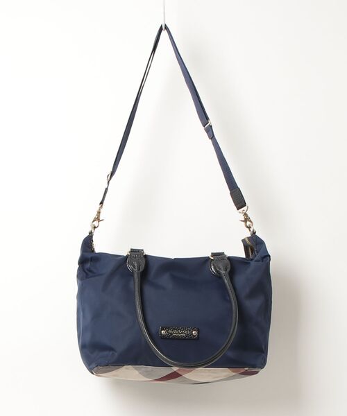 「BLUE LABEL CRESTBRIDGE」 トートバッグ FREE ダークネイビー レディース