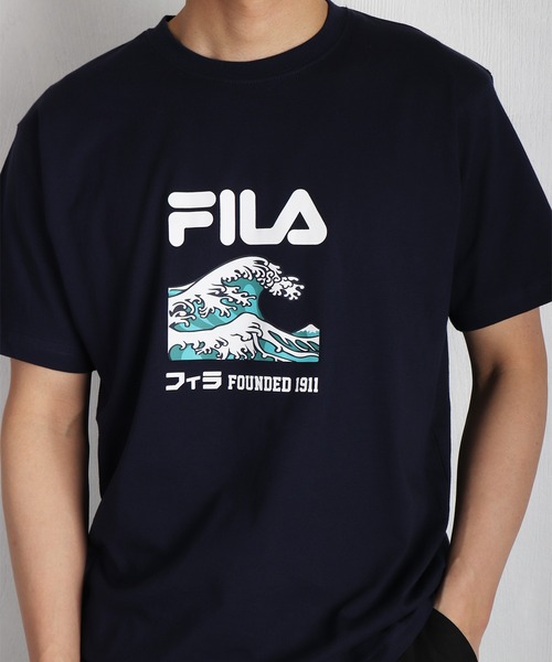 FILA（フィラ） tシャツ グラフィック 半袖プリントT メンズ メンズ