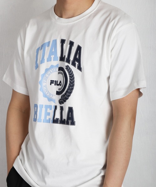 FILA（フィラ） tシャツ グラフィック 半袖プリントT メンズ メンズ