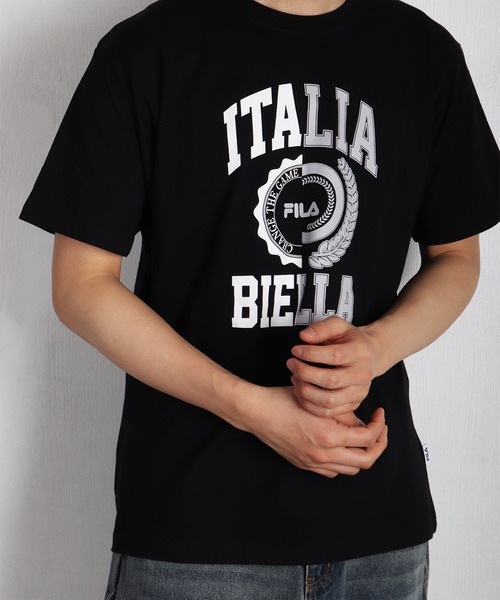 FILA（フィラ） tシャツ グラフィック 半袖プリントT メンズ メンズ