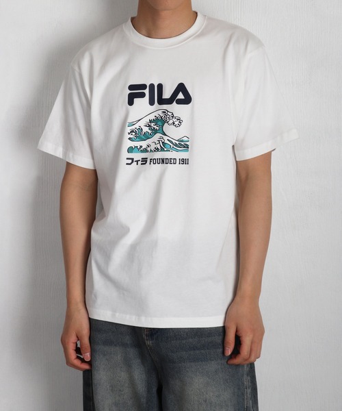FILA（フィラ） tシャツ グラフィック 半袖プリントT メンズ メンズ