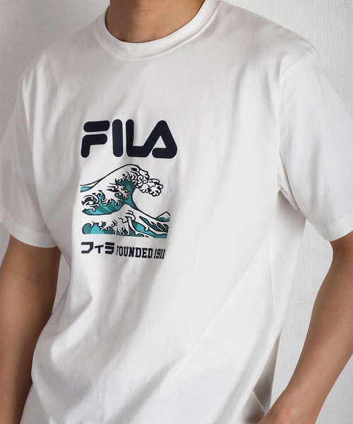 FILA（フィラ） tシャツ グラフィック 半袖プリントT メンズ メンズ