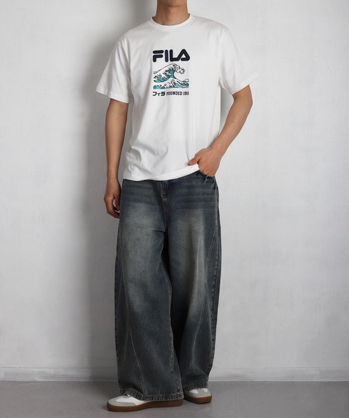 FILA（フィラ） tシャツ グラフィック 半袖プリントT メンズ メンズ