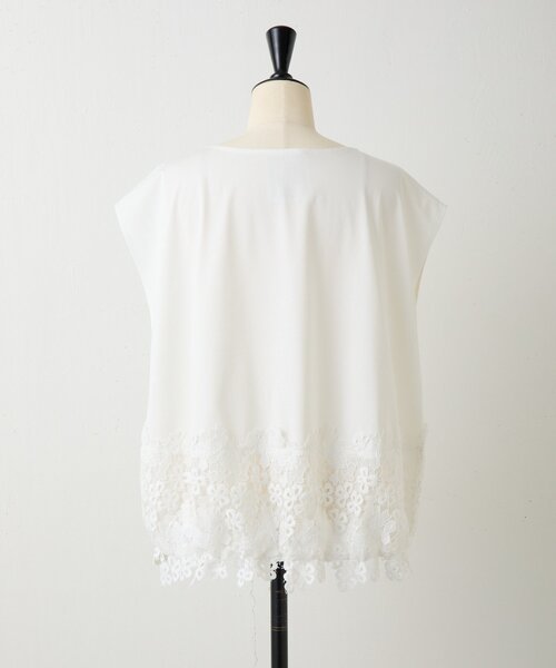 BEARDSLEY（ビアズリー） tシャツ 裾レースフレンチカットソー