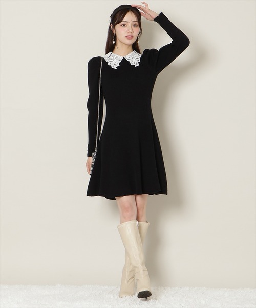 WILLSELECTION（ウィルセレクション） ニットワンピース FREE オフ 