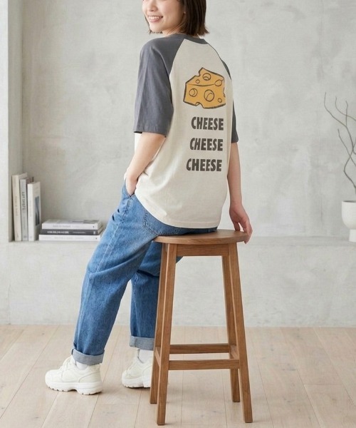 tシャツ 「TOM＆JERRY/トムとジェリー」USD加工プリント半袖T