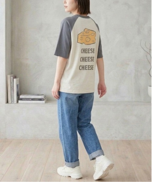 tシャツ 「TOM＆JERRY/トムとジェリー」USD加工プリント半袖T