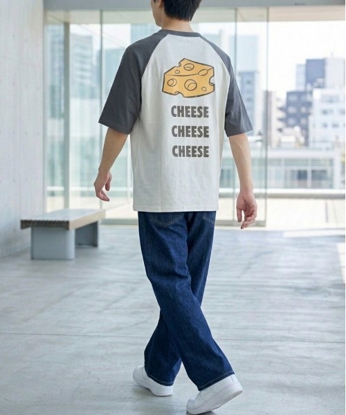 tシャツ 「TOM＆JERRY/トムとジェリー」USD加工プリント半袖T