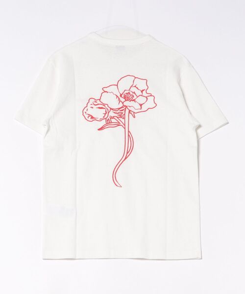 tシャツ 'KENZO Archive Rose' アウトライン Tシャツ イン コットン メンズの画像