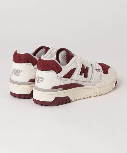 「New Balance」 ローカットスニーカー 22.5cm ホワイト×グレー メンズの画像