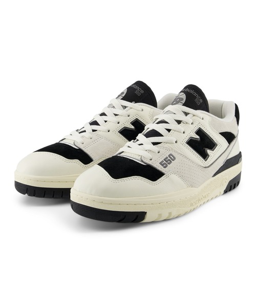 「New Balance」 ローカットスニーカー 22.5cm ホワイト×グレー メンズの画像