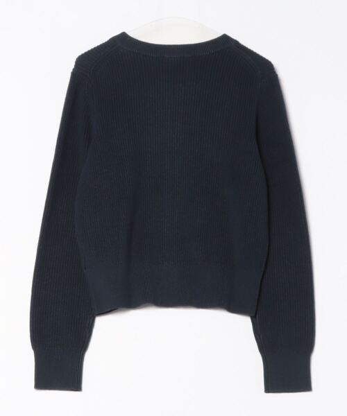 「MICHAEL KORS」 ニットカーディガン X-LARGE ネイビー レディースの画像