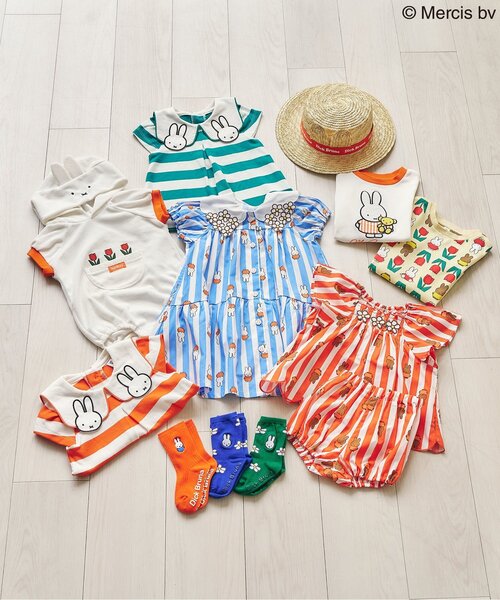 Miffy（ミッフィー） 帽子 ハット Dick Bruna ストローハット キッズ