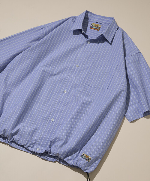 Danton（ダントン） 半袖シャツ 42 グレー メンズ : ZOZOTOWN Yahoo!店