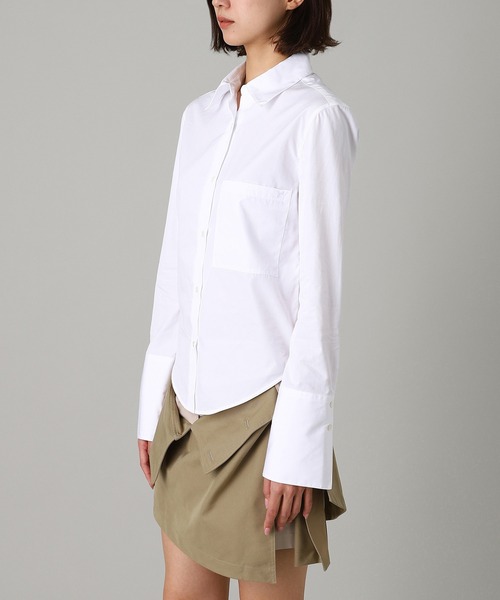 ブラウス シャツ CLASSIC POPLIN SHIRT 325CCH100CO0080 レディースの画像