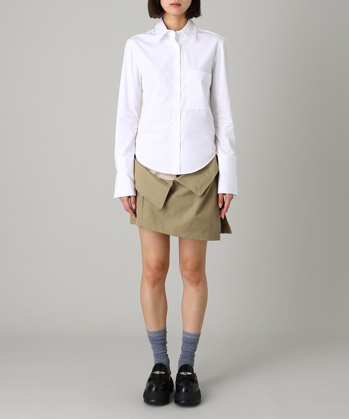 ブラウス シャツ CLASSIC POPLIN SHIRT 325CCH100CO0080 レディースの画像