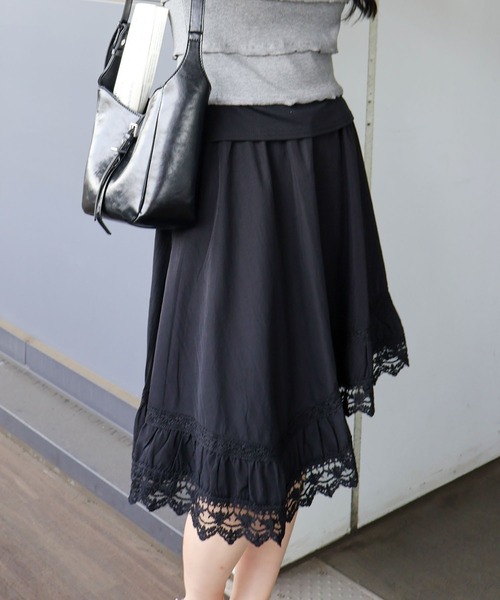 SpRay（スプレイ） スカート アシメミディスカート : ZOZOTOWN Yahoo