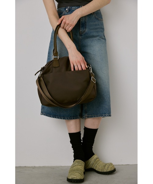 「un/neu」 2WAYバッグ FREE カーキ レディース_画像6