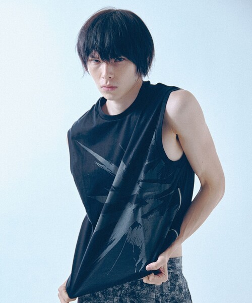 5351 POUR LES HOMMES tシャツ ジップ ノースリーブTシャツ メンズ