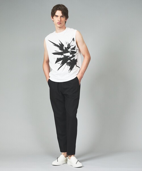5351 POUR LES HOMMES tシャツ ジップ ノースリーブTシャツ メンズ