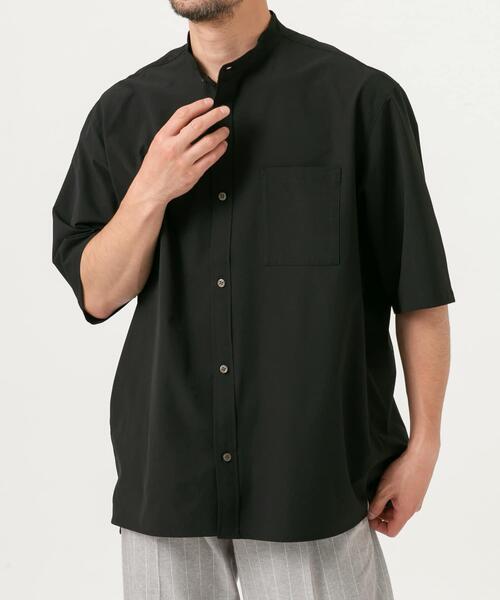「URBAN RESEARCH ROSSO MEN」 半袖シャツ SMALL ネイビー メンズ_画像8