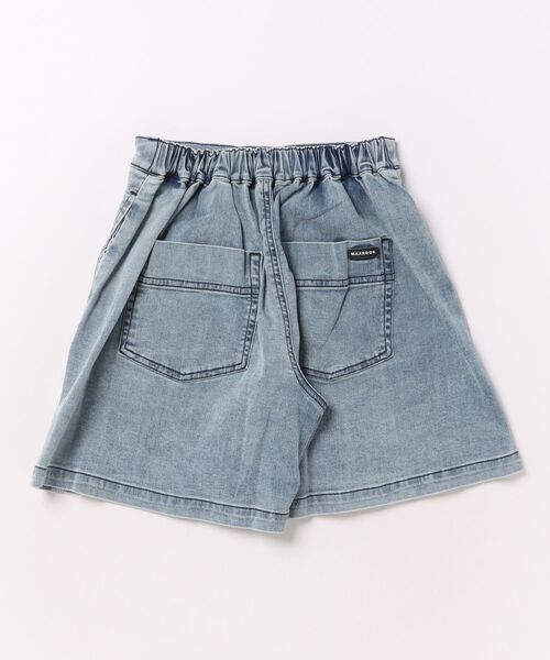 ハーフパンツ パンツ 接触冷感ブリーチキュロットスカート キッズ 子供服 女の子の画像