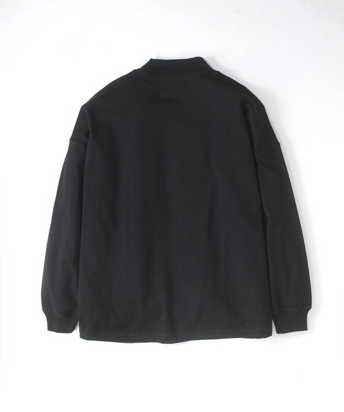「SLICK」 長袖Tシャツ 1 ブラック メンズ_画像3
