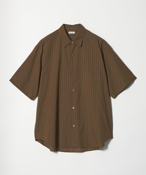 STEVEN ALAN（スティーブンアラン） シャツ 半袖 AKIHA ストライプ