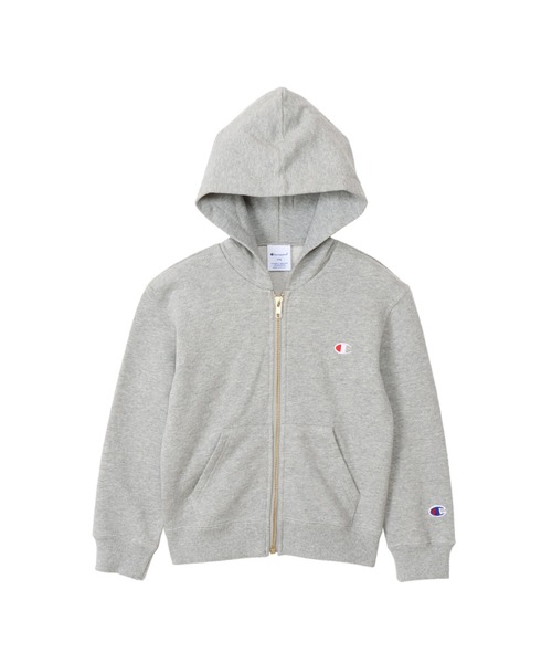 Champion（チャンピオン） 「KIDS」ジップアップパーカー 110 グレー