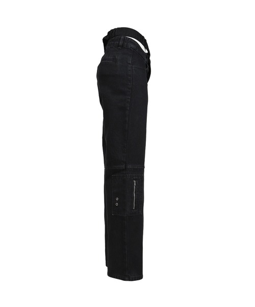 BOHEMSEO（ボヘミアンソウル） パンツ CROSS WAIST WIDE PANTS