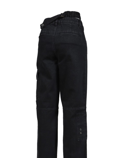 BOHEMSEO（ボヘミアンソウル） パンツ CROSS WAIST WIDE PANTS