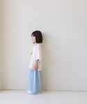 ワイドパンツ パンツ デニムイージーパンツ 6...の詳細画像2