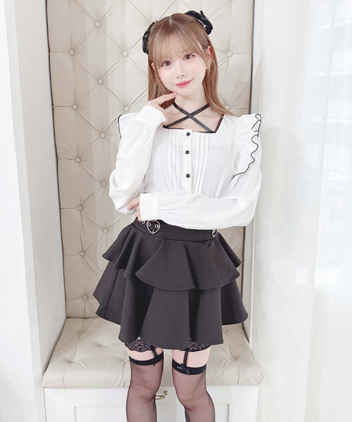 「MA*RS」 キュロット FREE ブラック レディース_画像8