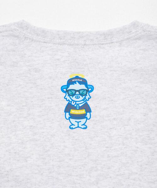 Wide Dad tシャツ Wide Dad GRAPHIC T-SHIRTS WITH HATCH メンズ
