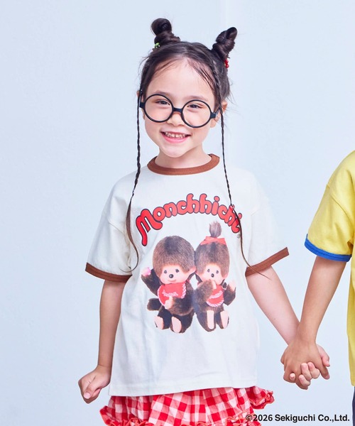 MARKEY'S（マーキーズ） tシャツ 「別注」モンチッチ プリント半袖T