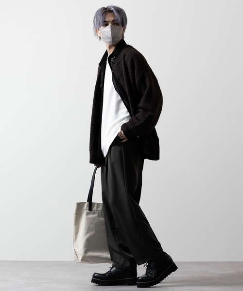 「CLEL」 長袖シャツ X-SMALL チャコールグレー メンズ_画像3