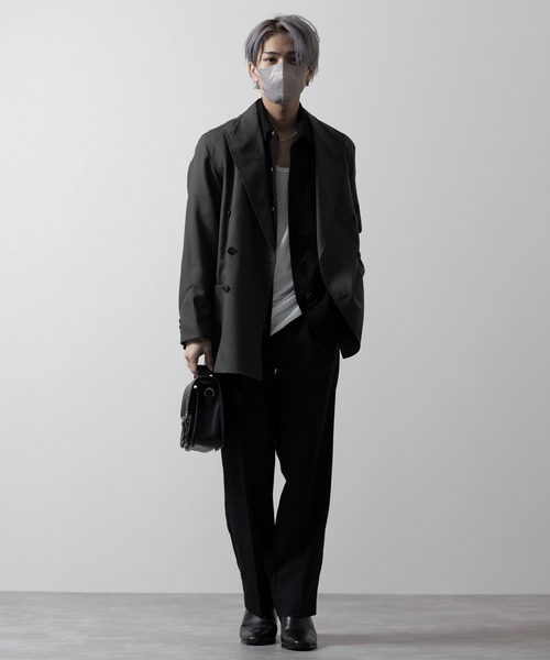 「CLEL」 長袖シャツ X-SMALL チャコールグレー メンズ_画像7
