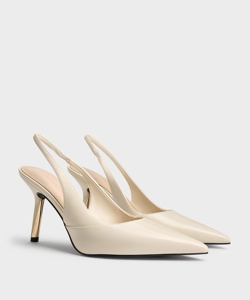 「CHARLES & KEITH」 パンプス 22cm ブラック系その他7 レディース_画像3