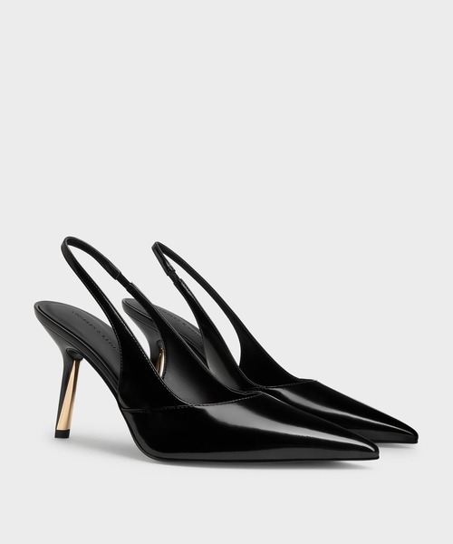 「CHARLES & KEITH」 パンプス 22cm ブラック系その他7 レディース_画像7
