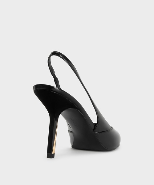 「CHARLES & KEITH」 パンプス 22cm ブラック系その他7 レディース_画像8